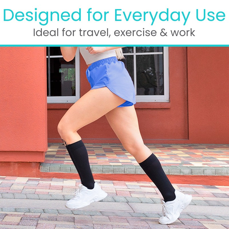 Zippered Compression Stockings